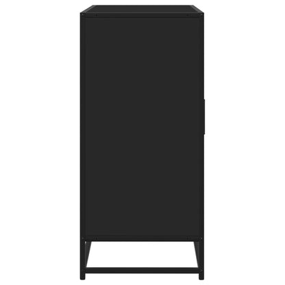 Skjenk Svart 92x35x76 cm