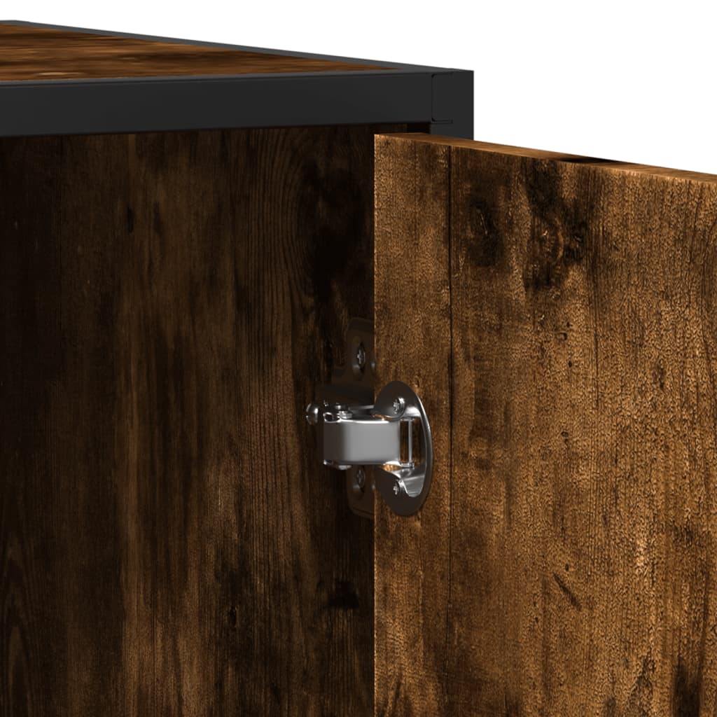 Skjenk Røkt Eik 92x35x76 cm