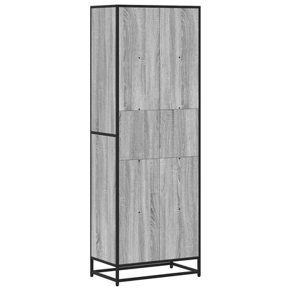 Bokhylle Sonoma Grå 60x35x170,5 cm