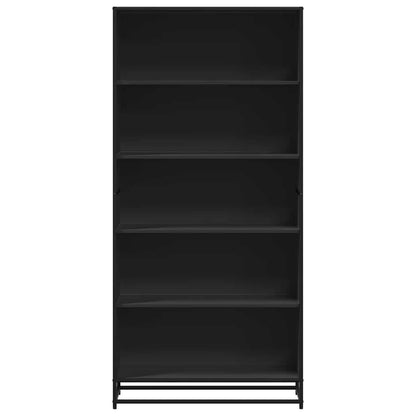 Bokhylle Svart 80,5x35x170,5 cm