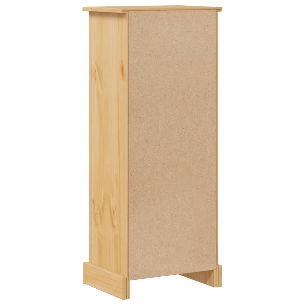 Baderomsskap Corona 45x33x110 cm heltre furu