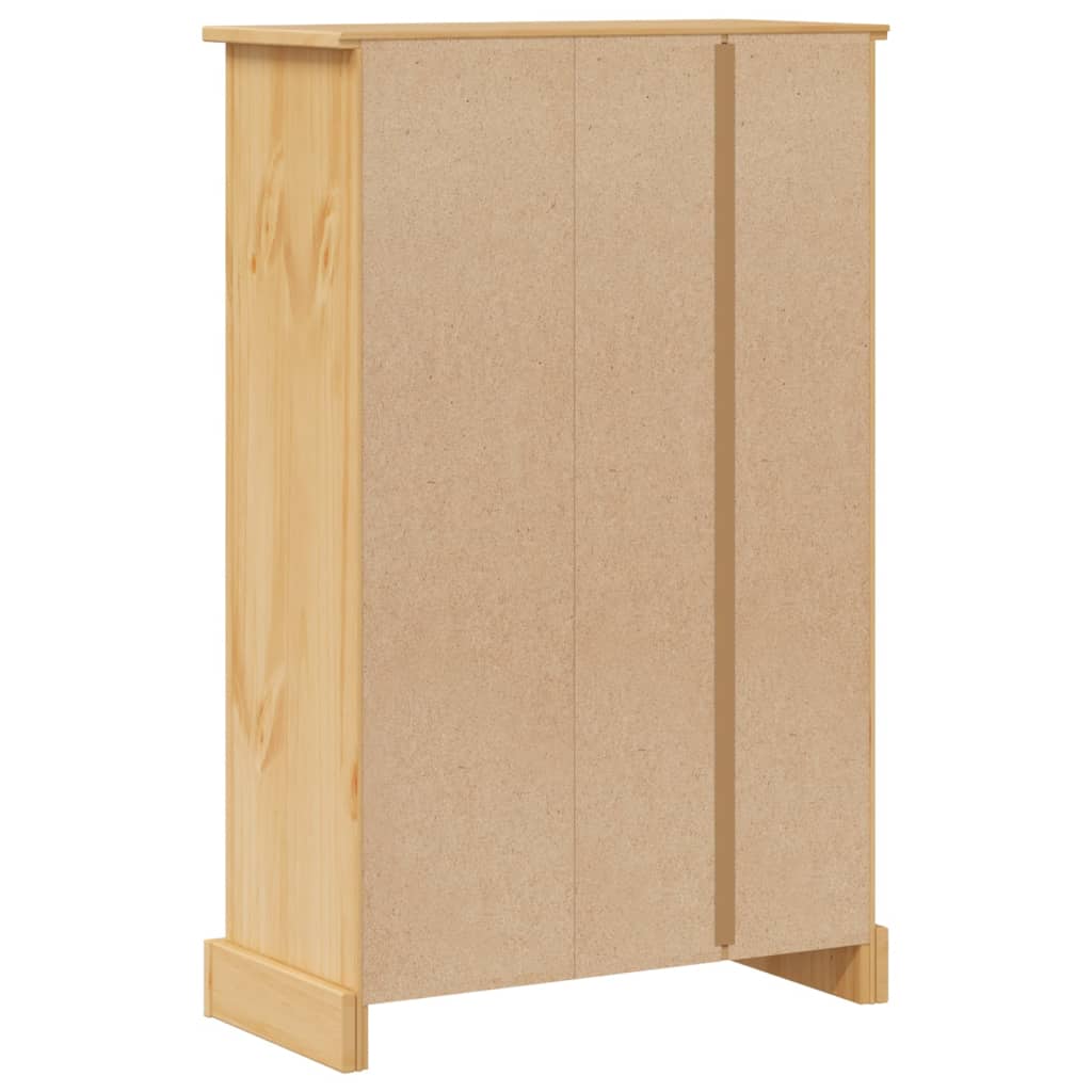 Baderomsskap Corona 70x33x110 cm heltre furu