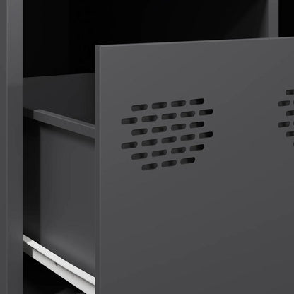 Salongbord Sofabord DIV. antrasitt 101,5x50x43,5 cm kaldvalset stål