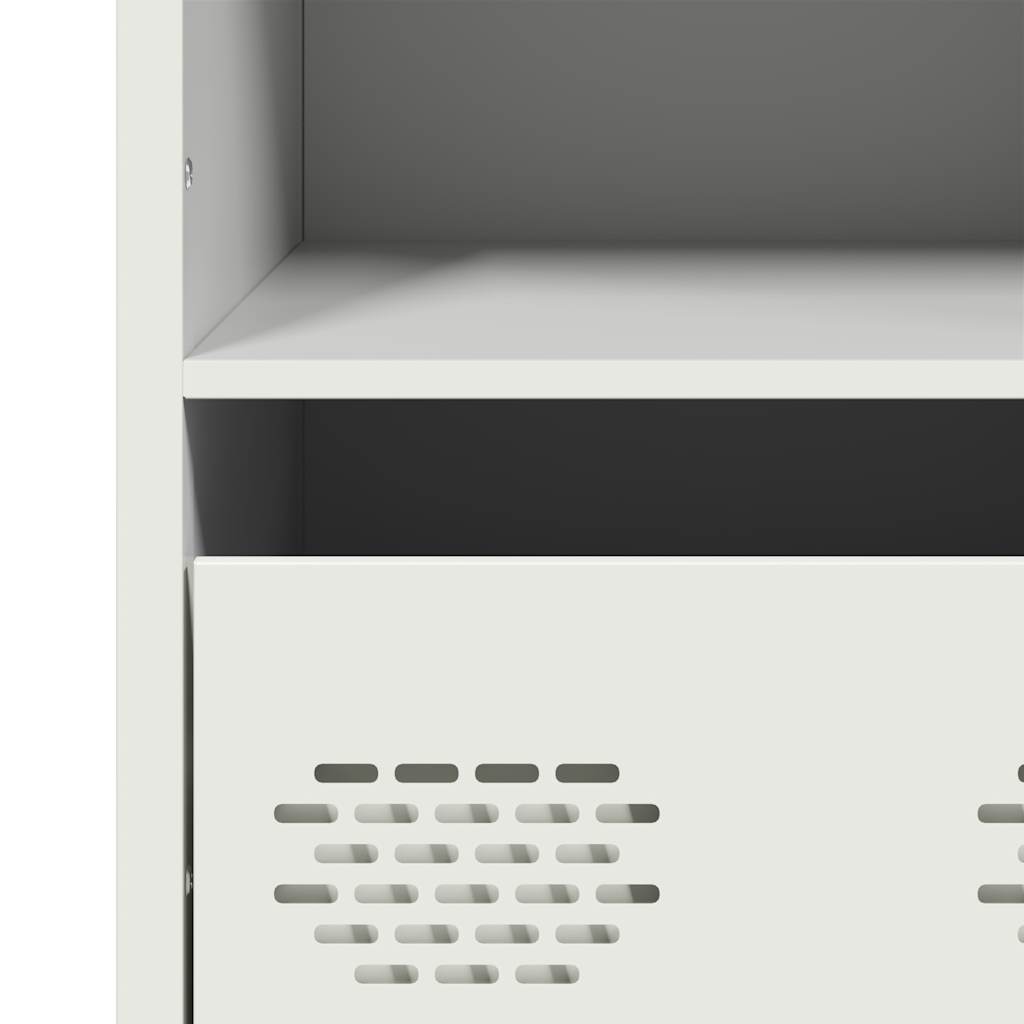Skap Hvit 35x39x103,5 cm stål