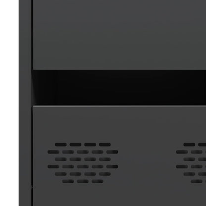 Skjenk Svart 35x39x73,5 cm kaldvalset stål