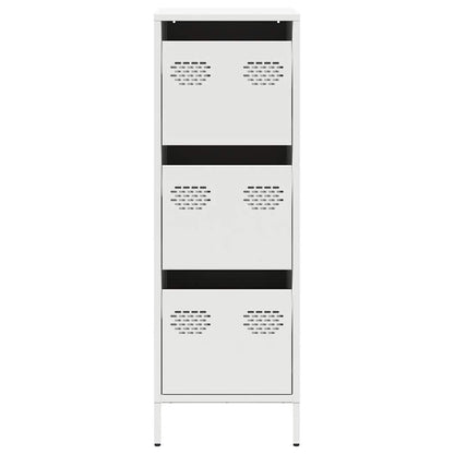 Skap Hvit 39x35x103,5 cm stål