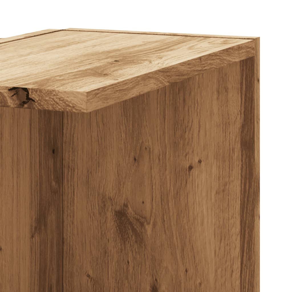 Vegghylle Artisan Eik 36,5x36,5x140 cm