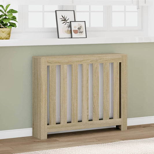 Radiatordeksel sonoma eik 104x20x82 cm konstruert tre