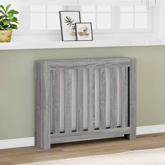 Radiatordeksel sonoma eik 104x20x82 cm konstruert tre