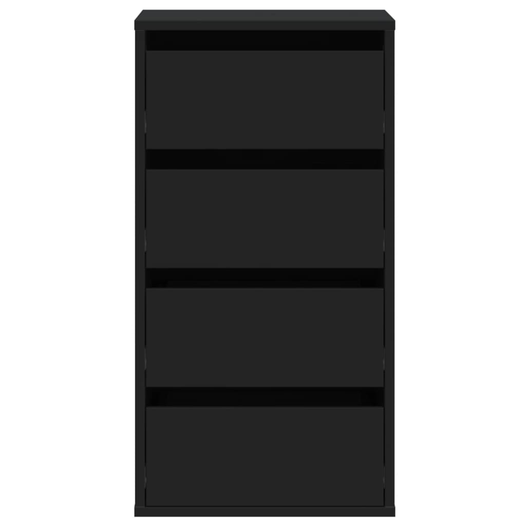 Kommode Svart 40x41x76 cm