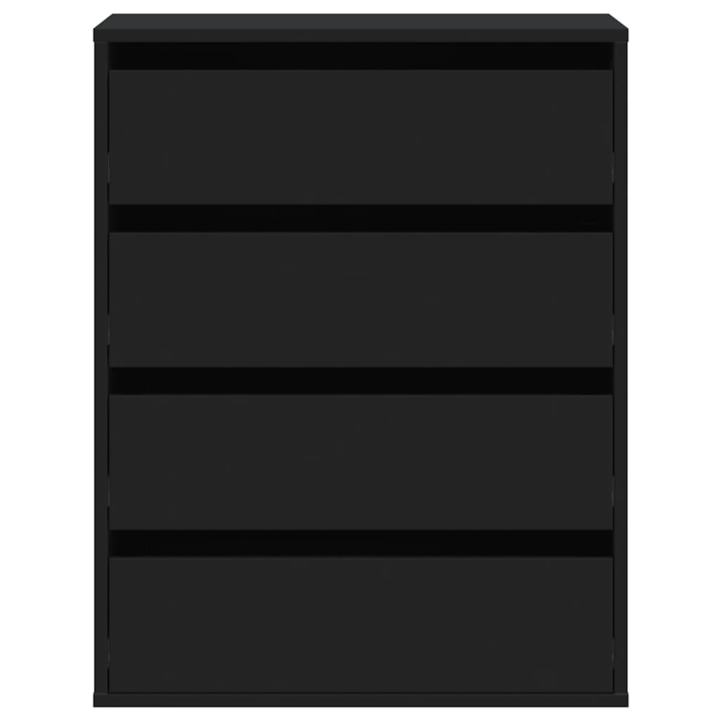 Kommode Svart 60x41x76 cm