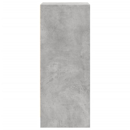 Skjenk Betonggrå med LED 42,5x34x85 cm
