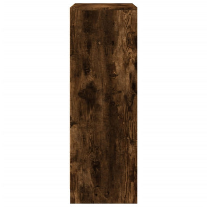 Skjenk Røkt Eik med LED 77x34x100 cm