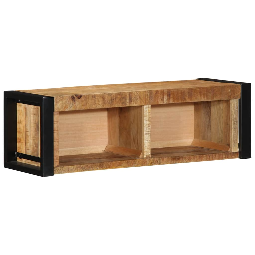 TV-benk 80x30x25 cm grovt heltre mangotre