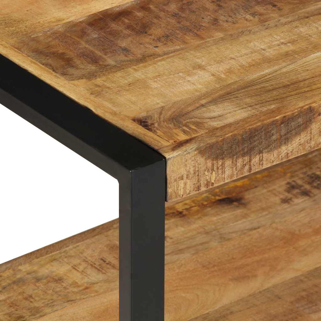 Hallmøbel Klesstativ 80x40x190 cm heltre grovt mangotre