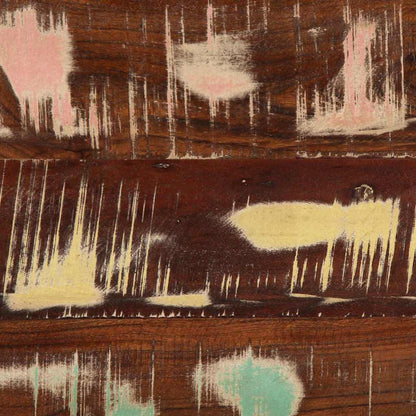 Salongbord Sofabord Tre Gjenvunnet Heltre flerfarget 90x50x36 cm