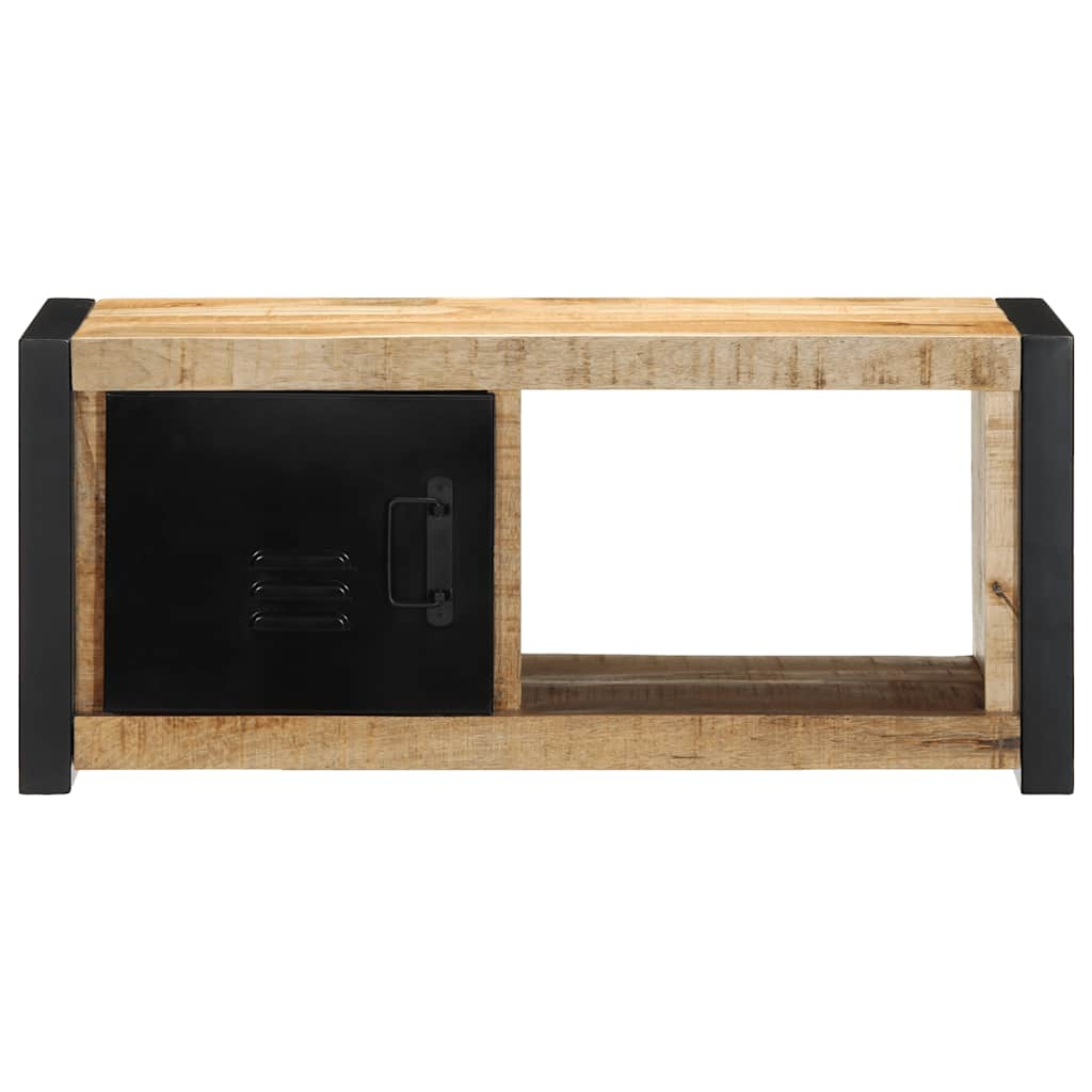 TV-benk 80x30x35 cm grovt heltre mangotre