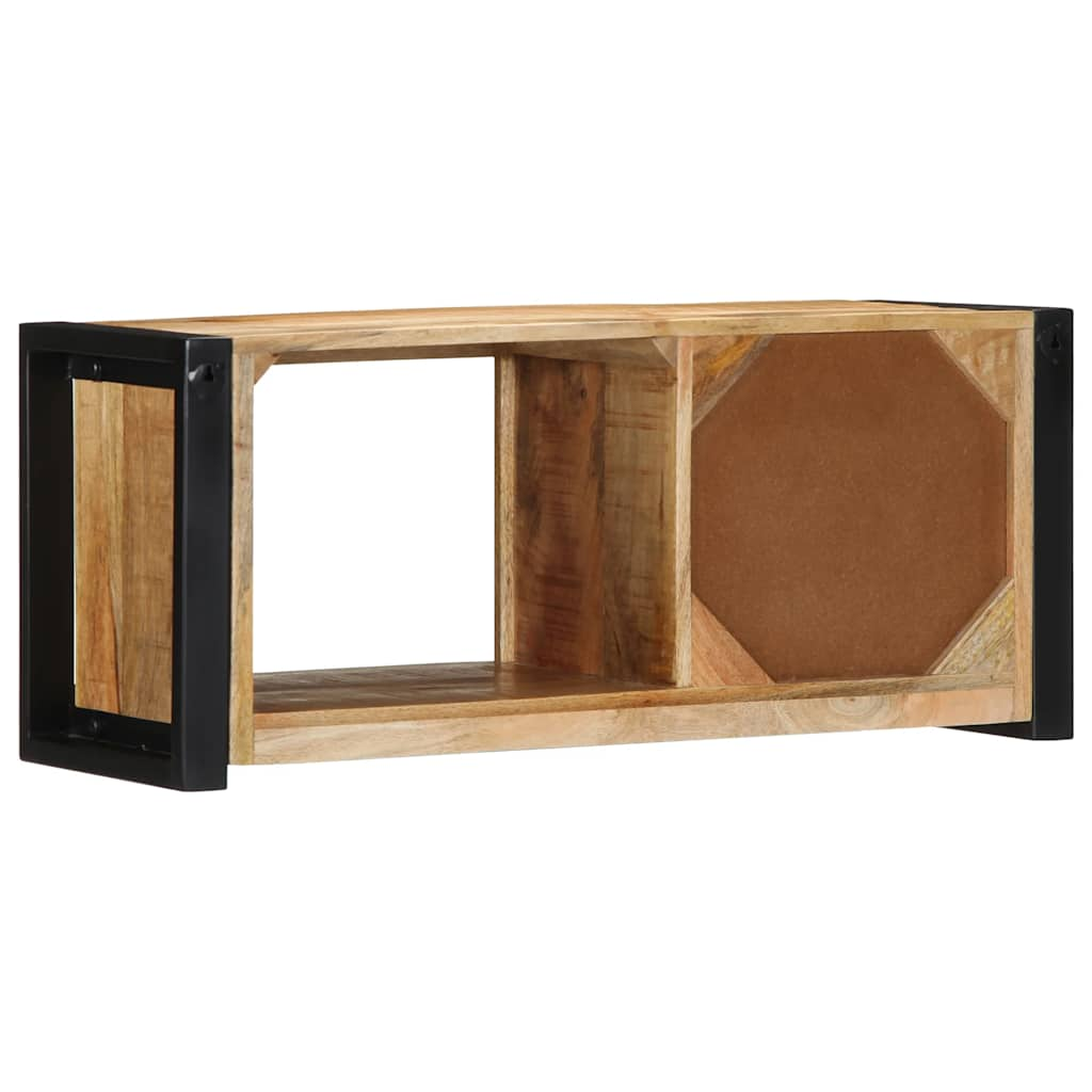 TV-benk 80x30x35 cm grovt heltre mangotre