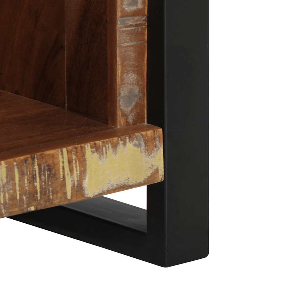 Nattbord Sengbord Tre Gjenvunnet Heltre 40x30x80 cm