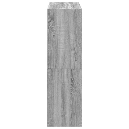 Bokhylle Sonoma Grå 102x32x108 cm