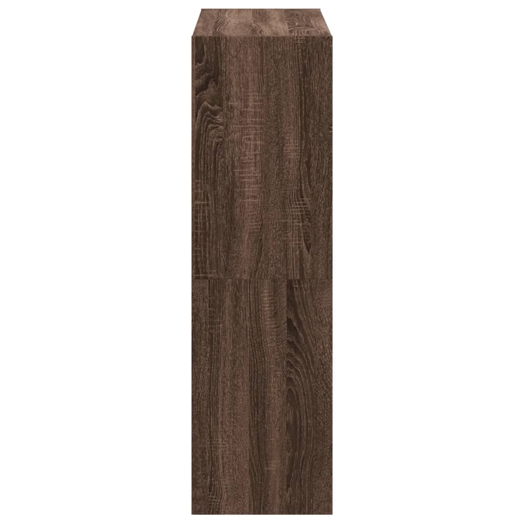 Bokhylle Brun Eik 102x32x108 cm