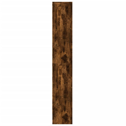 Skap Røkt Eik med LED 69x32,5x200 cm