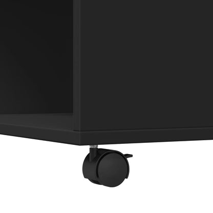 Salongbord Sofabord Svart 80x80x40 cm