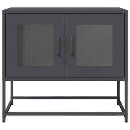 TV-skap Antrasitt 68x39x60,5 cm Kaldvalset stål