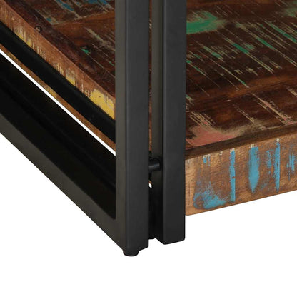 Salongbord Sofabord Tre Gjenvunnet Heltre flerfarget 90x50x38 cm