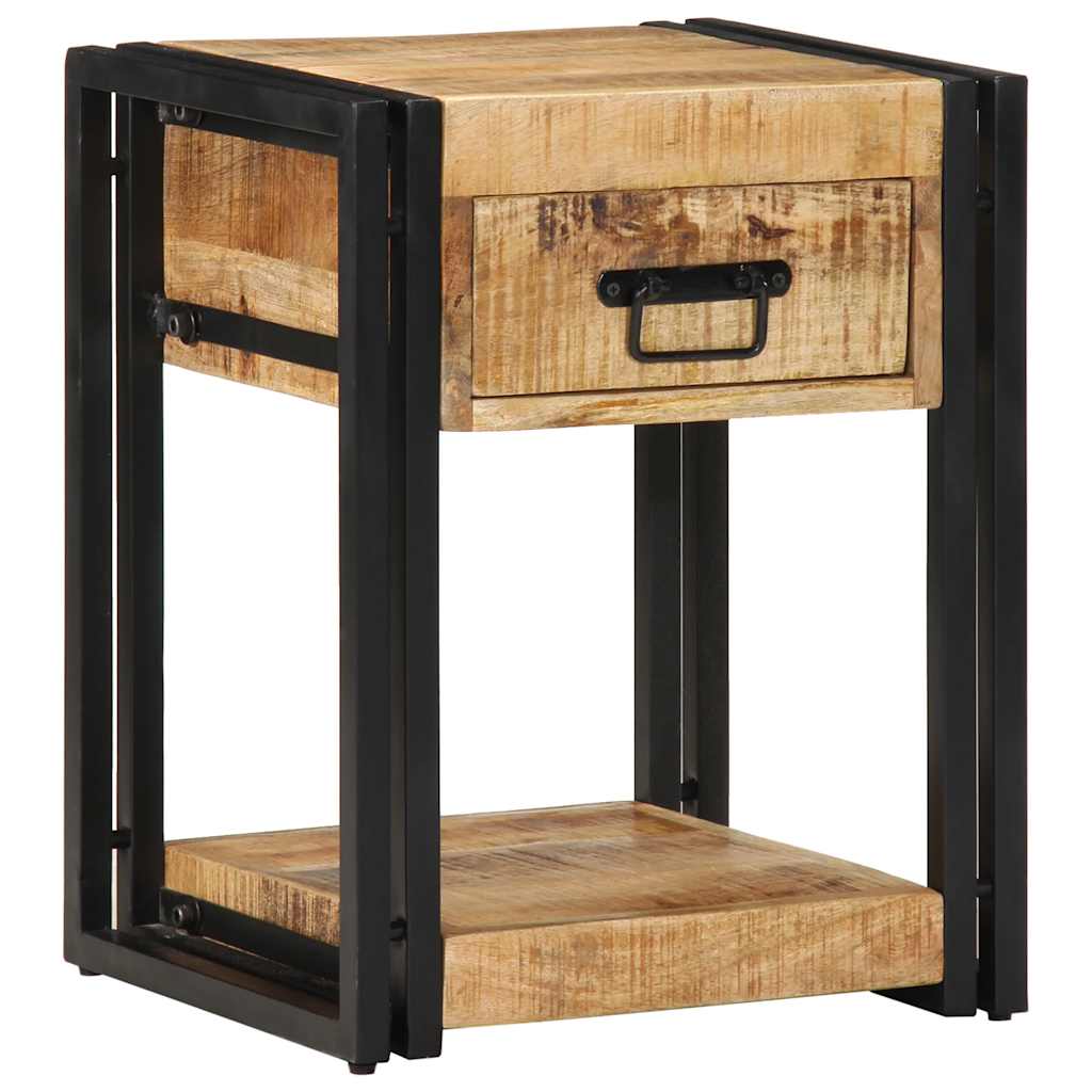 Nattbord Sengbord Tre 40x35x50 grov heltre mango