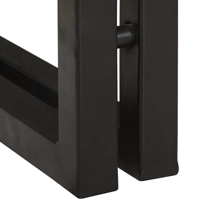 Sidebord Tre 30 x 30 x 40 cm Massiv Tre og metall