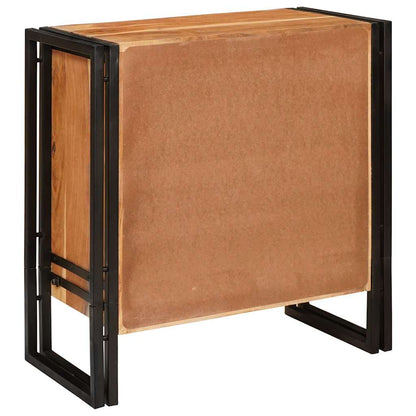 Skjenk Brun med skuff 66 x 33 x 70 cm heltre akasie