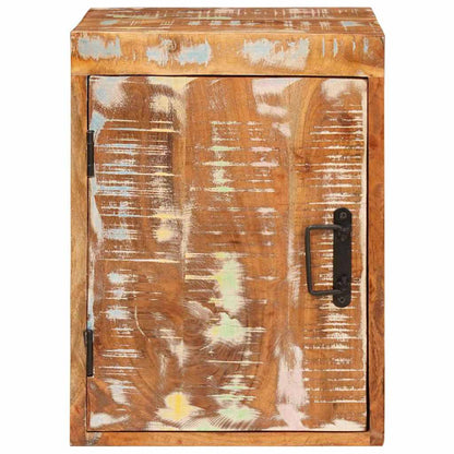 Nattbord Sengbord Brun 35 x 33 x 48 cm Massiv Rektivert Tre