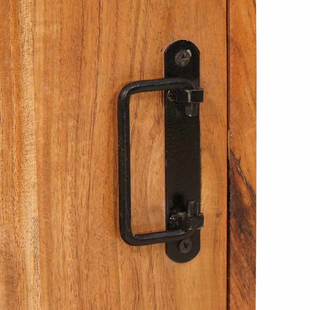 Nattbord Sengbord Brun 35 x 33 x 48 cm Solid akasietre