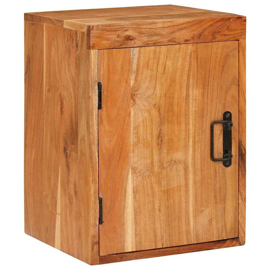 Nattbord Sengbord Brun 35 x 33 x 48 cm Solid akasietre