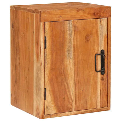 Nattbord Sengbord Brun 35 x 33 x 48 cm Solid akasietre