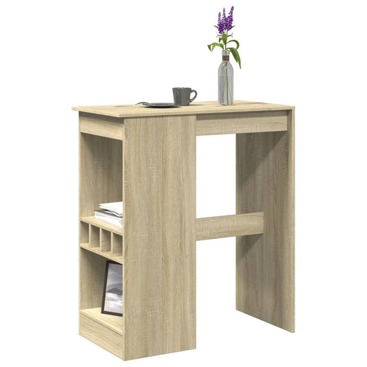 Barbord kafebord Bistrobord med stativer sonoma eik 90x47,5x103,5 cm konstruert tre