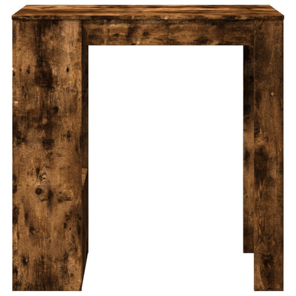 Barbord kafebord Bistrobord med stativer røkt eik 102x50x103,5 cm konstruert tre