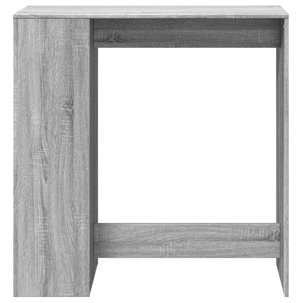 Barbord kafebord Bistrobord med stativer grå sonoma 101x40x103,5 cm konstruert tre