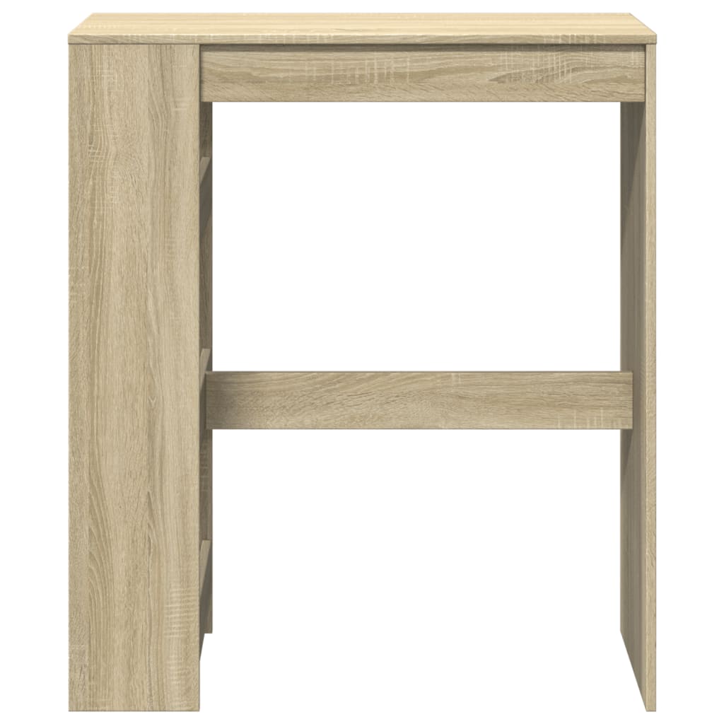 Barbord kafebord Bistrobord med stativer sonoma eik 90x40x103,5 cm konstruert tre