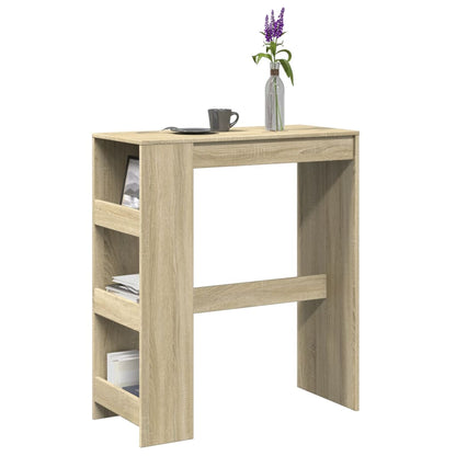 Barbord kafebord Bistrobord med stativer sonoma eik 90x40x103,5 cm konstruert tre