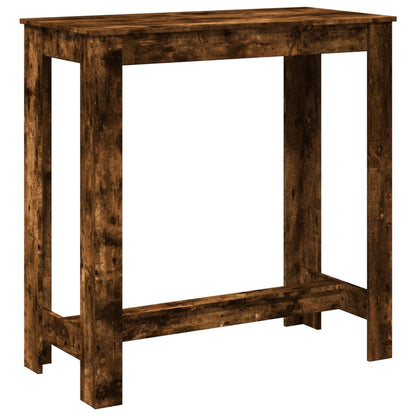 Barbord kafebord Bistrobord røkt eik 102x50x103,5 cm konstruert tre