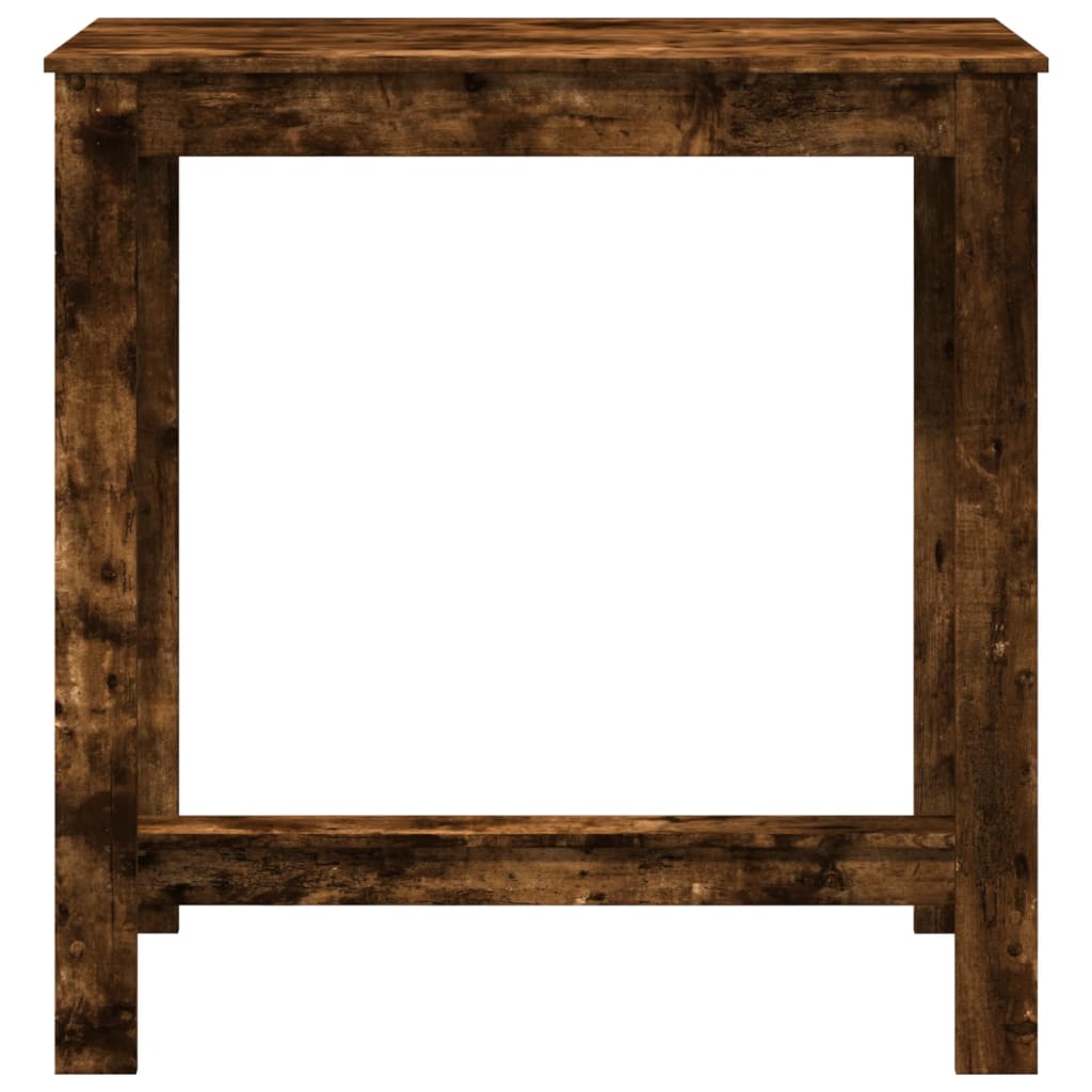 Barbord kafebord Bistrobord røkt eik 102x50x103,5 cm konstruert tre