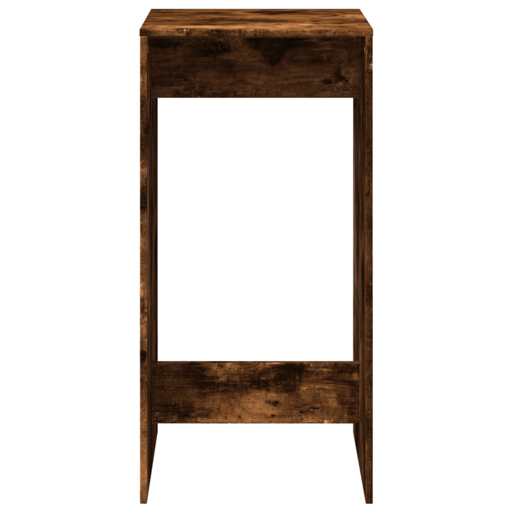 Barbord kafebord Bistrobord røkt eik 51x50x103,5 cm konstruert tre