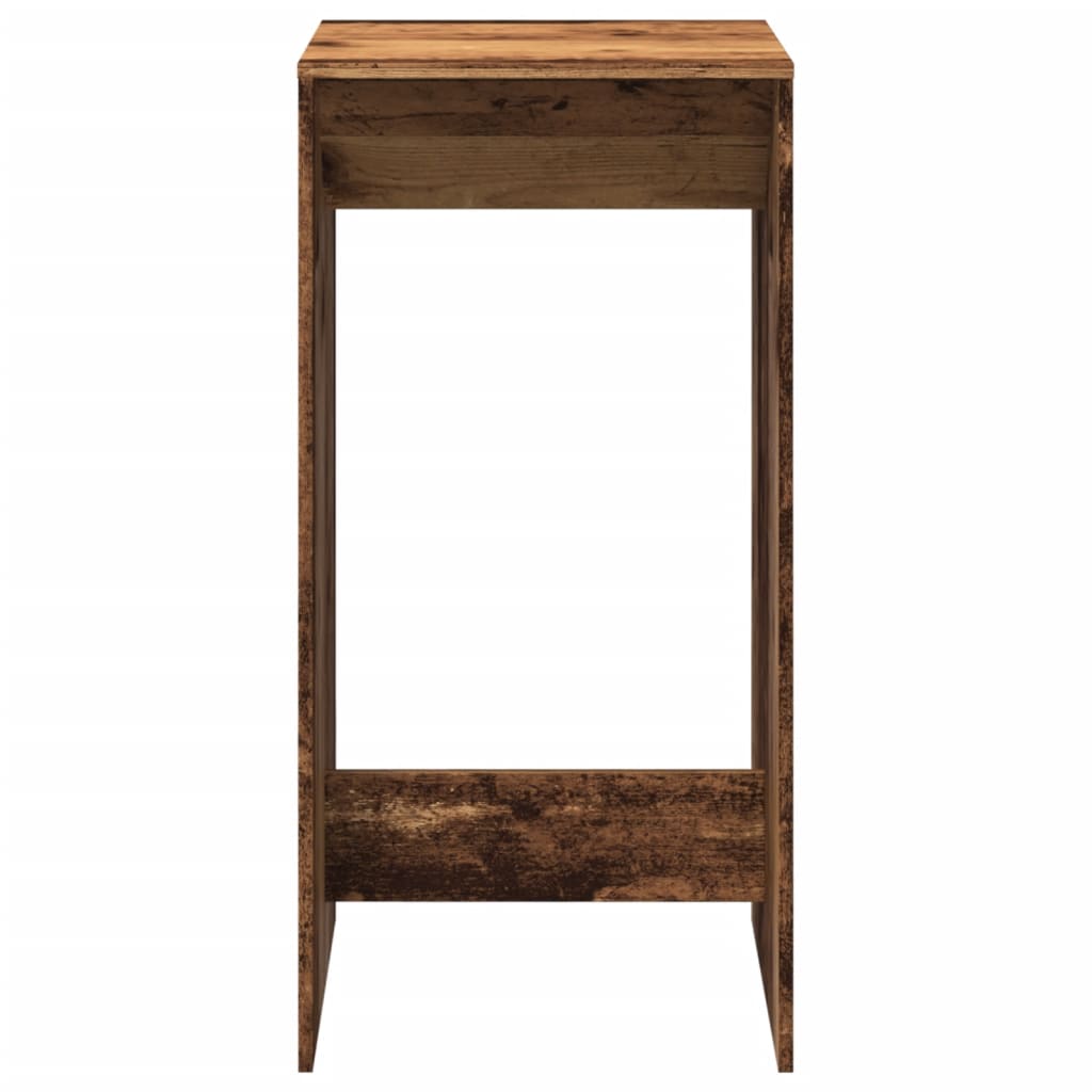 Barbord kafebord Bistrobord gammelt tre 51x50x103,5 cm konstruert tre