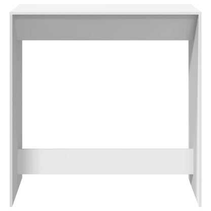 Barbord kafebord Bistrobord hvit 102x50x103,5 cm konstruert tre