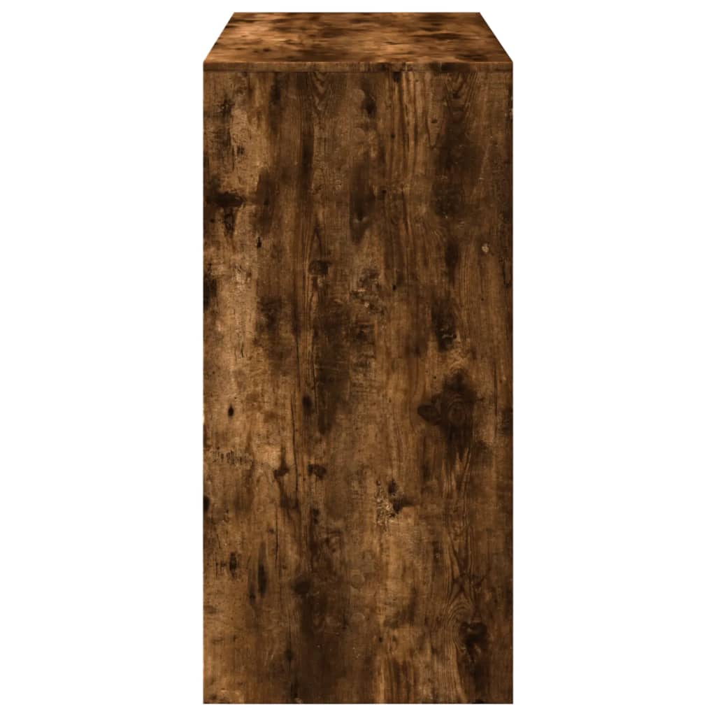 Barbord kafebord Bistrobord røkt eik 102x50x103,5 cm konstruert tre