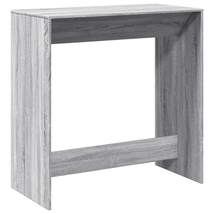 Barbord kafebord Bistrobord grå sonoma eik 102x50x103,5 cm konstruert tre