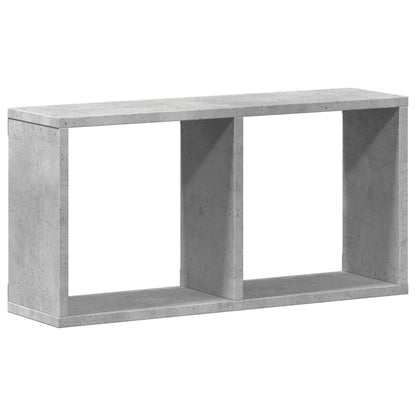 Vegghylle 60x16x30 cm betonggrå konstruert tre