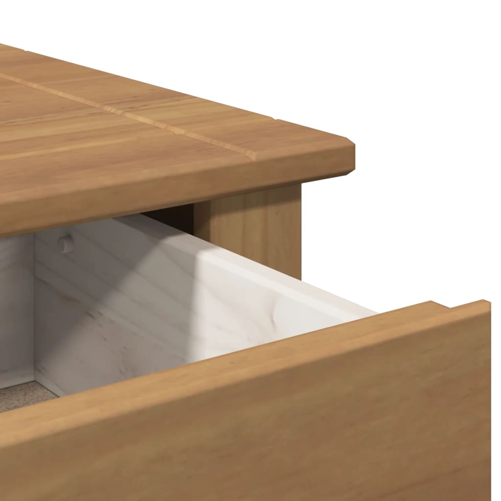 Nattbord Sengbord Tre heltre furu Panama 46x40x57 cm